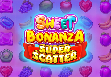 Слот Sweet Bonanza Super Scatter в Everum Casino